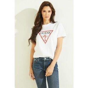 Tricou din bumbac cu imprimeu logo imagine