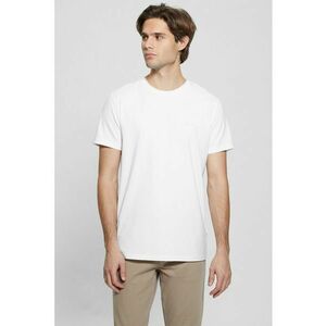 Tricou slim fit cu decolteu la baza gatului imagine