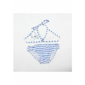Costum de baie fetite - cu dungi - 61429 - Albastru imagine
