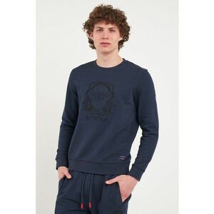 Bluza sport de bumbac cu imprimeu frontal imagine