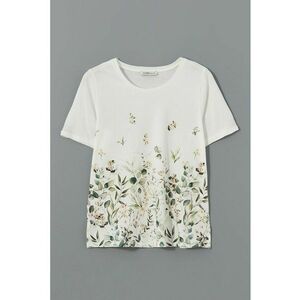 Tricou cu decolteu rotund si model imagine
