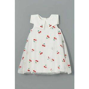 Rochie din tul cu guler patrat imagine
