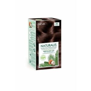 Vopsea de par vegana fara amoniac - Saten Castaniu 4.4 - Naturalis - 150 ml imagine
