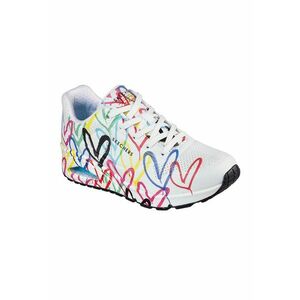 Pantofi sport cu talpa wedge Uno Spread The Love imagine