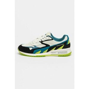 Pantofi sport wedge cu garnituri de piele intoarsa imagine