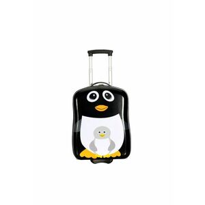Troler Copii - Policarbonat - 2 Roti - SW05518 - 48 cm - Pinguin imagine