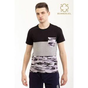 Tricou army cu manecă scurtă - Negru imagine