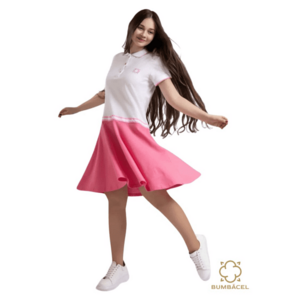 Rochie polo pentru dame cu maneca scurta imagine