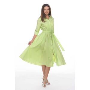 Rochie-camasa evazata cu cordon in talie imagine