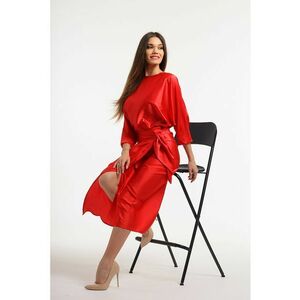 Rochie petrecuta cu slit frontal imagine