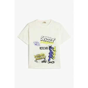 Tricou de bumbac cu text imagine