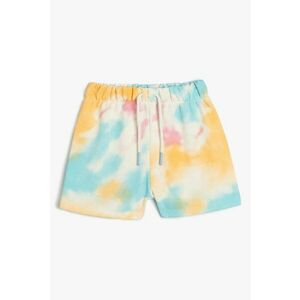 Pantaloni scurti cu imprimeu tie-dye imagine
