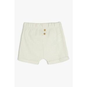 Pantaloni scurti de bumbac texturati imagine