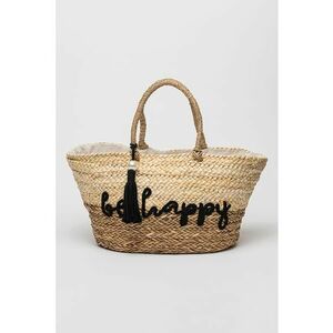 Geanta tote din material textil cu imprimeu text imagine