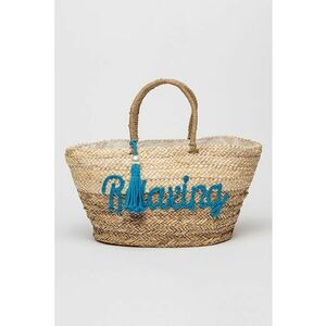 Geanta tote din material textil cu imprimeu text imagine