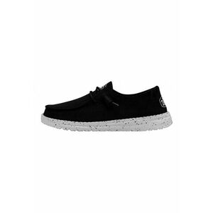 Mocasini Femei - Wendy Slub Canvas - Negruasd imagine