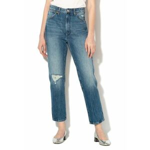 Blugi slim fit cu detalii cu aspect deteriorat imagine