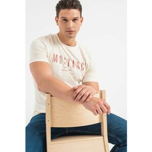 Tricou de bumbac cu imprimeu logo Alex imagine