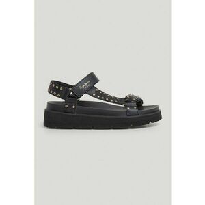 Sandale cu velcro si tinte imagine