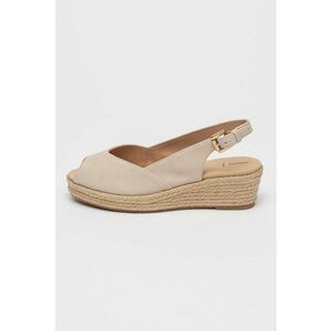Sandale wedge din piele intoarsa Iberide imagine
