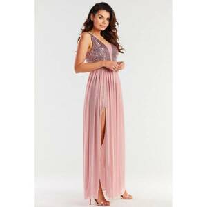 Lunga Rochie Fara maneca A486 imagine