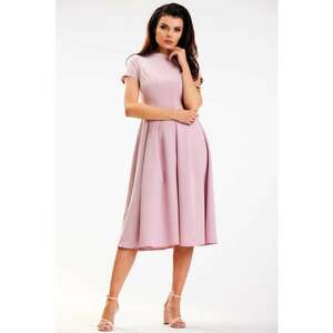 Midi Rochie Maneca scurta - La baza gatului A569 imagine