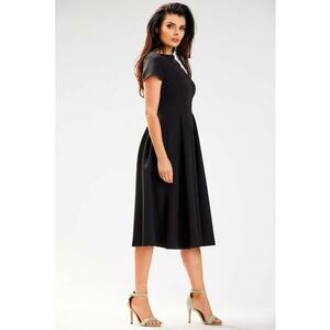 Midi Rochie Maneca scurta - La baza gatului A569 imagine
