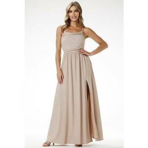 Lunga Rochie Fara maneca A696 imagine