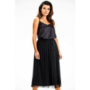 Fusta Midi Poliester A630 imagine