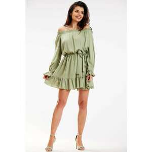 Scurta Rochie Maneca lunga - Pe umeri A578 imagine