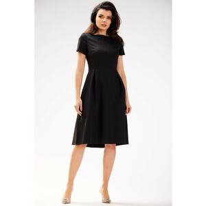 Midi Rochie Maneca scurta - Elegant A592 imagine