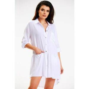 Scurta Rochie Maneca lunga - Asimetric A584 imagine