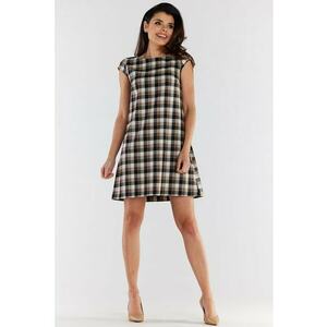 Scurta Rochie Carouri Maneca scurta A490 imagine