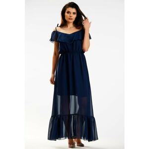 Lunga Rochie Fara maneca A573 imagine