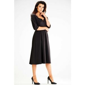 Midi Rochie Maneca trei sferturi A598 imagine