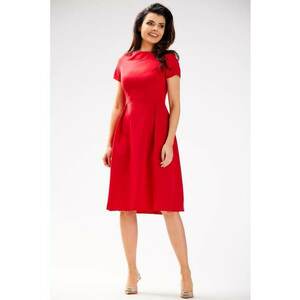 Midi Rochie Maneca scurta - Elegant A592 imagine