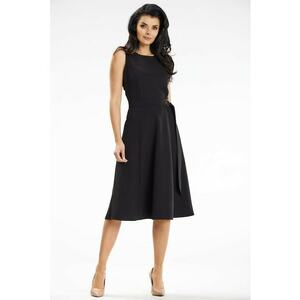 Midi Rochie Fara maneca - Evazat A633 imagine