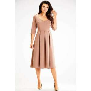 Midi Rochie Maneca trei sferturi A598 imagine