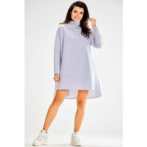 Scurta Rochie Maneca lunga - La baza gatului - Asimetric A609 imagine