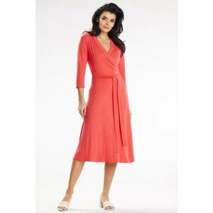 Midi Rochie Maneca trei sferturi A653 imagine