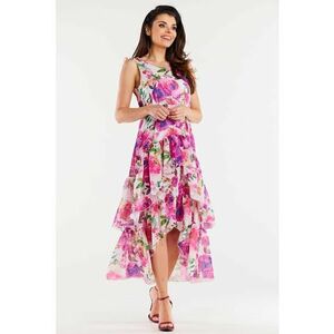 Midi Rochie Floral Fara maneca A500 imagine