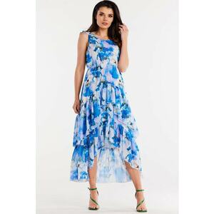 Midi Rochie Floral Fara maneca A500 imagine