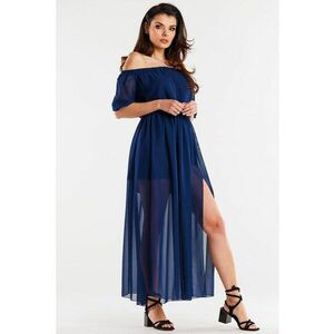 Lunga Rochie Maneca scurta A515 imagine