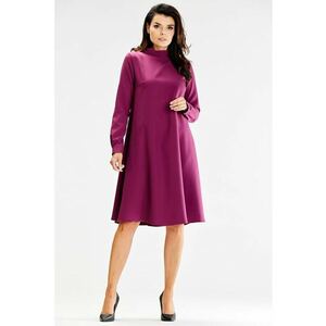 Midi Rochie Maneca lunga - in A A599 imagine