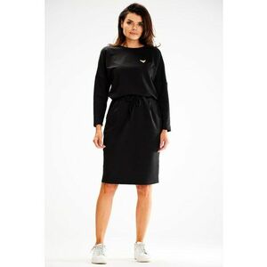 Scurta Rochie Maneca lunga - La baza gatului A606 imagine
