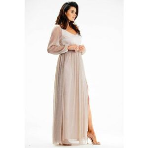 Lunga Rochie Maneca lunga - Elegant A626 imagine