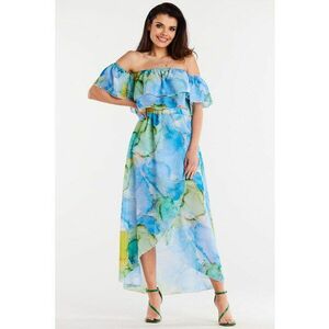Fusta Midi Print Elegant A512 imagine