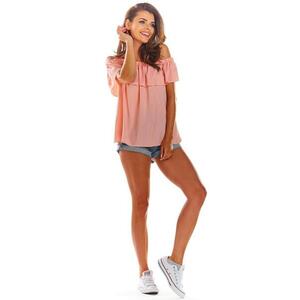 Bluza Maneca scurta Viscoza A288 imagine