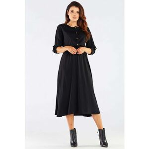 Midi Rochie Maneca trei sferturi A452 imagine