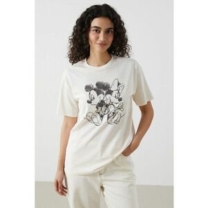 Tricou lejer cu Minnie&Mickey Mouse imagine